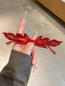 新款无框火焰时尚眼镜，个性化水钻火焰设计派对服装眼镜 - 彩色 - 查看 8