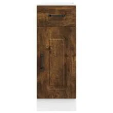 vidaXL Küchenunterschrank Kalmar Räuchereiche Holzwerkstoff - 黃色 - 查看 4