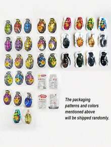 【每包10个/30个/50个/100个/200个】CS场景减压球，趣味十足，放松身心。非常适合办公室恶作剧、愚人节玩笑和课堂娱乐。老少皆宜，乐趣无穷。可用作课堂奖励、生日礼物、监狱日礼物或办公室减压玩具。 - 彩色 - 查看 9