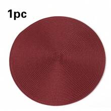 1/4/6 pièces Sets de table style bohème en PP, convient pour mariage, rassemblement campagnard, pique-nique, repas en extérieur, décoration de table pour anniversaire - Multicolore - Voir 32