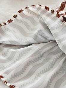 bearleader Bộ 2 món gồm áo tank top không tay in họa tiết hoa ren và quần dài cho bé gái, phù hợp cho bé từ 3-7 tuổi. - Màu Khaki - Xem 7