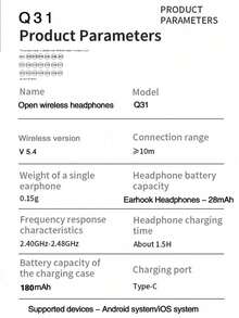 新款迷你无线蓝牙5.4耳机，具备降噪功能和超长续航 - 彩色 - 查看 9