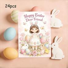 Customized Easter Cards, Customized Wedding Greeting Cards, Mother's Day Cards, Birthday Cards, Thank You Cards, Party, Birthday, Wedding Season, Gift Message Cards, Postcards, Wedding Cards, Love Letters, Wedding Season, Easter, Valentine's Day - Easter Card 10x14cm - View 16