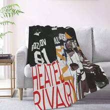 Heated Rivalry Poster Print Blanket, Soft Flannel Throw For Home, Office, Camping, Sofa And Bed, Gifts For Valentine's Day, Saint Patrick's Day - Nhiều màu10 - Xem 3
