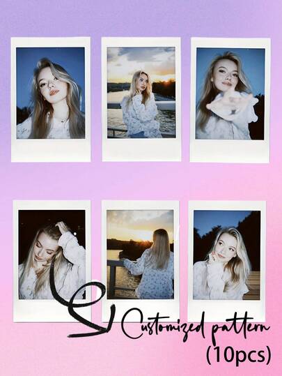 Customized Photo Personalization - Birthday, Anniversary, Valentine's Day Gift - Mini Prints - No Frame Needed - Couples, Family, Friends - Commemorative Decor - Unique Birthday/Christmas/Anniversary Gift - Easy Online Ordering - Personalized Photo Keepsakes, Meaningful Memorabilia, Stylish Display, High-Quality Printing, Home Decor, Photo Printing, Photo-Specific, Photo Personalization, Room Decor, Personalized Gifts, Photo Frames