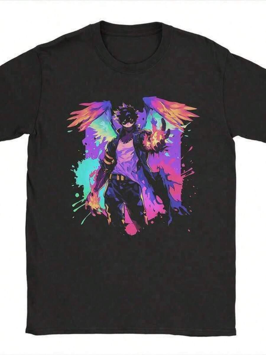 Men Outdoor Tees & Tanks - Black - View 1