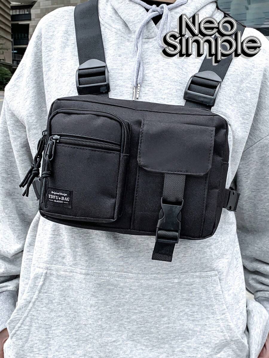 Túi đeo ngực trang trí chữ cái cho nam Túi đeo hông Túi đeo hông Túi đi học đại học Túi đi làm Túi Giáng sinh mùa đông Quà tặng Giáng sinh Túi đeo hông Ví đựng đồ ngày lễ Túi đựng đồ đi xe đạp Túi áo vest Hip Hop Túi áo vest phong cách đường phố Túi câu cá Nhiều ngăn Túi áo vest thời trang Túi đen Túi đi bộ đường dài Học sinh Dung tích lớn Đa chức năng Ngoài trời Di động Thời trang Quà tặng thường ngày Goyard Quà tặng du lịch nghỉ dưỡng Túi đeo ngực Túi đeo hông Túi dành cho nam Quà tặng cho nam - màu đen - Xem 1