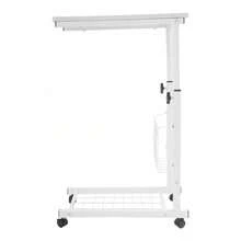 Adjustable Bed Side Table, Side Table With Wheels, Mobile Standalone Table New - 1 - View 7