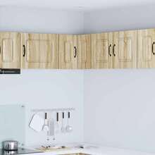 vidaXL Küchenschrank Kalmar Sonoma-Eiche 57 X 57 X 40 Cm Holzwerkstoff - Gelb - Übersicht 1