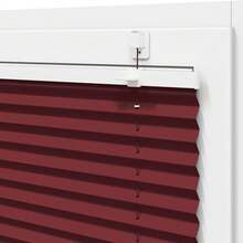 vidaXL Plissee Bordeauxrot 85x200 Cm Stoffbreite 84,4 Cm Polyester - one-size - View 10