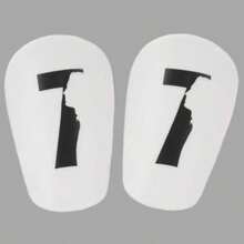 [Professional Shin Guards] Lightweight Professional Soccer Training Shin Guards, 1 Pair | Impact Reduction Buffer Protective Equipment - Blue PET Material, Hand Wash/Dry Clean - Number 7 - View 11