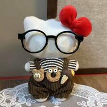 一套新款时尚可爱娃娃服装，适合10厘米高的猫咪毛绒娃娃，娃娃衣服，生日/圣诞节/新年礼物（注意：仅出售衣服，不含娃娃、眼镜、鞋子） - 彩色 - 查看 25