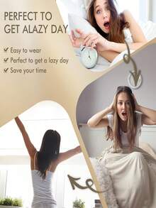 32英寸紫色夹式马尾接发，柔软自然的合成假发，适合女性佩戴 - 彩色 - 查看 6