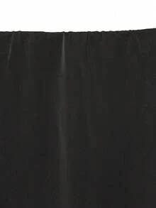 DEEKA Summer New Arrival Women's Fashion Sexy Asymmetric Lace Skirt, European And American Style - Black - View 5