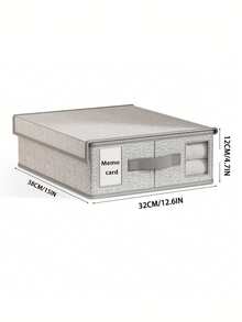 Estantería plegable para almacenamiento y espacio de almacenamiento de sábanas (para cama doble grande y mediana), estantería de almacenamiento de armario de ropa de cama con asa, caja de almacenamiento de sábanas, organizador de sábanas plegable, caja de almacenamiento de sábanas y bolsa de almacenamiento de almohadas plegable - Multicolor - Ver 2