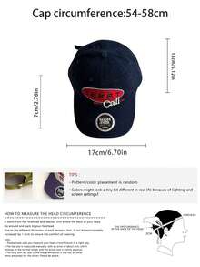 Mũ lưỡi trai mềm mại kiểu retro Y2K họa tiết rằn ri, mũ chống nắng ngoài trời dành cho nữ với thêu 3D, mũ snapback cổ điển kiểu cũ, mũ hip hop đường phố thời trang cho mùa xuân/hè. - Nhiều màu - Xem 4