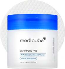 Medicube Zero Pore Pads 2.0 70 Pads, Minimize Pores, Facial Toner Pads, Exfoliation, Exfoliating, Pore Care, AHA, BHA, Salicylic Acid, Prevent Breakouts,  Best Selling Skin Toner, Korean Skincare, Summer, Bikini, Acne Care, Dull Skin, Rough Skin, Control Skin Oil, Reduce Blackhead, Clear Skin, Top Ranking Skincare, Top Selling Toner Pad, Best Korean Skincare, Kbeauty, K-Beauty - Exfoliation and Pore Care - 查看 1