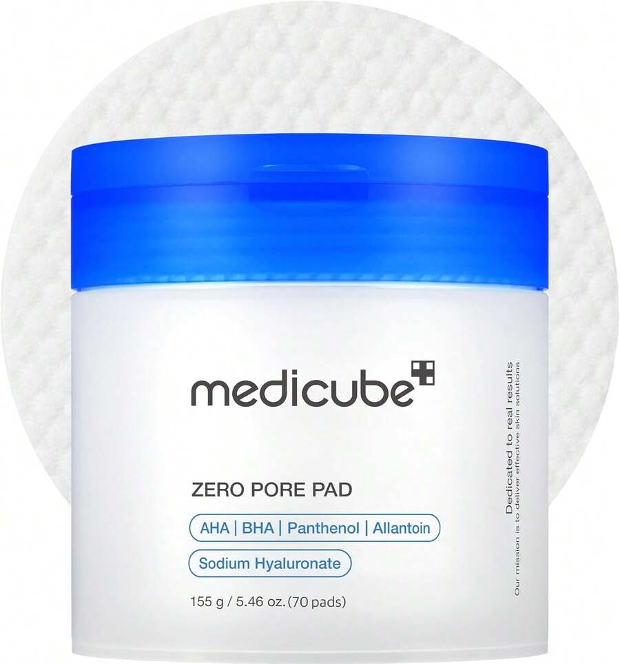 Medicube Zero Pore Pads 2.0 70 Pads, Minimize Pores, Facial Toner Pads, Exfoliation, Exfoliating, Pore Care, AHA, BHA, Salicylic Acid, Prevent Breakouts,  Best Selling Skin Toner, Korean Skincare, Summer, Bikini, Acne Care, Dull Skin, Rough Skin, Control Skin Oil, Reduce Blackhead, Clear Skin, Top Ranking Skincare, Top Selling Toner Pad, Best Korean Skincare, Kbeauty, K-Beauty - Exfoliation and Pore Care - 查看 1