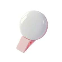 1pc Portable Mini LED Selfie Ring Light, Durable 3-Level Adjustable Circular Photography Clip-On Fill Light - white light - View 9