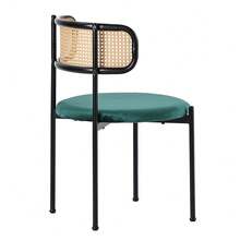 Dining Chairs - Green + Velvet-1 - View 9