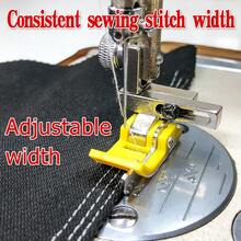 全新高品质平缝塑料包边条，可调节包边压脚 - KT-18右刀可調壓腳1pcs - 查看 3