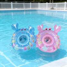 Crab Shaped Children's Swimming Float Smart Swimming Trainer Inflatable Children's Swimming Pool Float Children's Swimming Float Children's Beach Toys, Essential For Summer - Multicolor - View 5