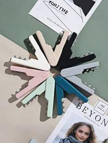 玫瑰刺去除器，专业玫瑰刺去除器，茎叶刺去除器，便携式园艺工具，玫瑰茎刺去除器，花束茎部清洁器，园艺（多种颜色可选） - 彩色 - 查看 6