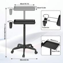 Nail & Lash Organizer - Black - View 2