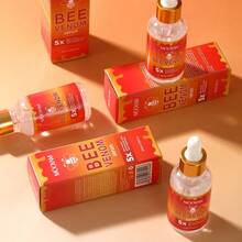 MOOYAM 1-3支装蜂毒面部精华液，蕴含肽、烟酰胺、透明质酸和甘油。这款面部护理精华液能够滋润并紧致面部肌肤，提供保湿、柔滑、提拉和紧致效果。适合所有肤质。抗衰老护肤 - BEE  ESSENCE - 查看 10