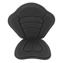 Portable Kayak Seat With 15mm Padded Cushion, Adjustable Metal Buckles, Contoured Backrest, Foldable Lightweight Oxford Cloth Seat For Kayak Canoe SUP Fishing Boat - Black - View 7