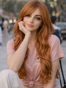 Synthetic Woven Wigs - Radiant Copper - View 1
