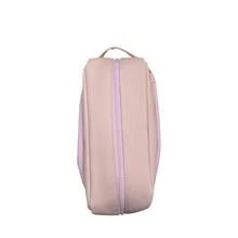 Multipurpose Makeup Bag With Pencil Holder And 3 Compartments - Rosa - View 6