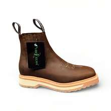 Botin Vaquero Marca Purepecha Sierra Cosido Welt Goodyear MODA - Café - Ver 1