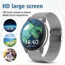Smartwatch con llamadas/marcación inalámbrica, múltiples modos deportivos, alerta y rechazo de llamadas entrantes, notificación de SMS, fondo de pantalla personalizable, compatible con iOS/Android - Multicolor - Ver 5