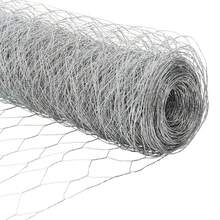 vidaXL Sechseckzaun Silber 0,8 X 50 M Verzinkter Stahl - A - Xem 8