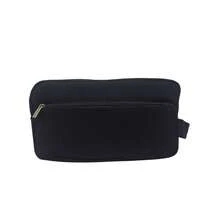 Multipurpose Makeup Bag With Pencil Holder And 3 Compartments - 黑色 - 查看 2