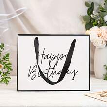 1个可折叠可重复使用礼品袋，轻便手提袋，适用于生日、婚礼派对礼物 - 彩色 - 查看 6