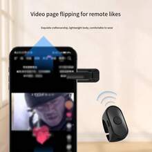 Wireless Remote Page Turner And Camera Shutter Remote Control, Compatible With Kindle Paperwhite, Kobo EReader, Smartphones, And Android Tablets, Rechargeable Lithium-Polymer Battery, USB Charging, Wireless Connection - Multicolor - View 6