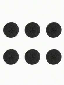 1/2/5pcs Donut Hair Bun Maker, Easy To Use Hair Styling Tool For Messy Bun, Donut Bun, Flower Bud Hairstyle - Multicolor - View 10