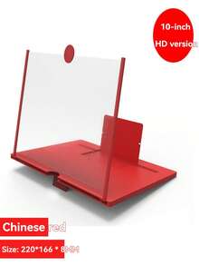 1pc Mobile Phone Screen Magnifier, New Retractable Ultra-HD 10-12 Inch Desktop Stand Magnifier, High Definition Display, Eye Protection, Video Watching Stand, Home/Office Use - Multicolor - View 13