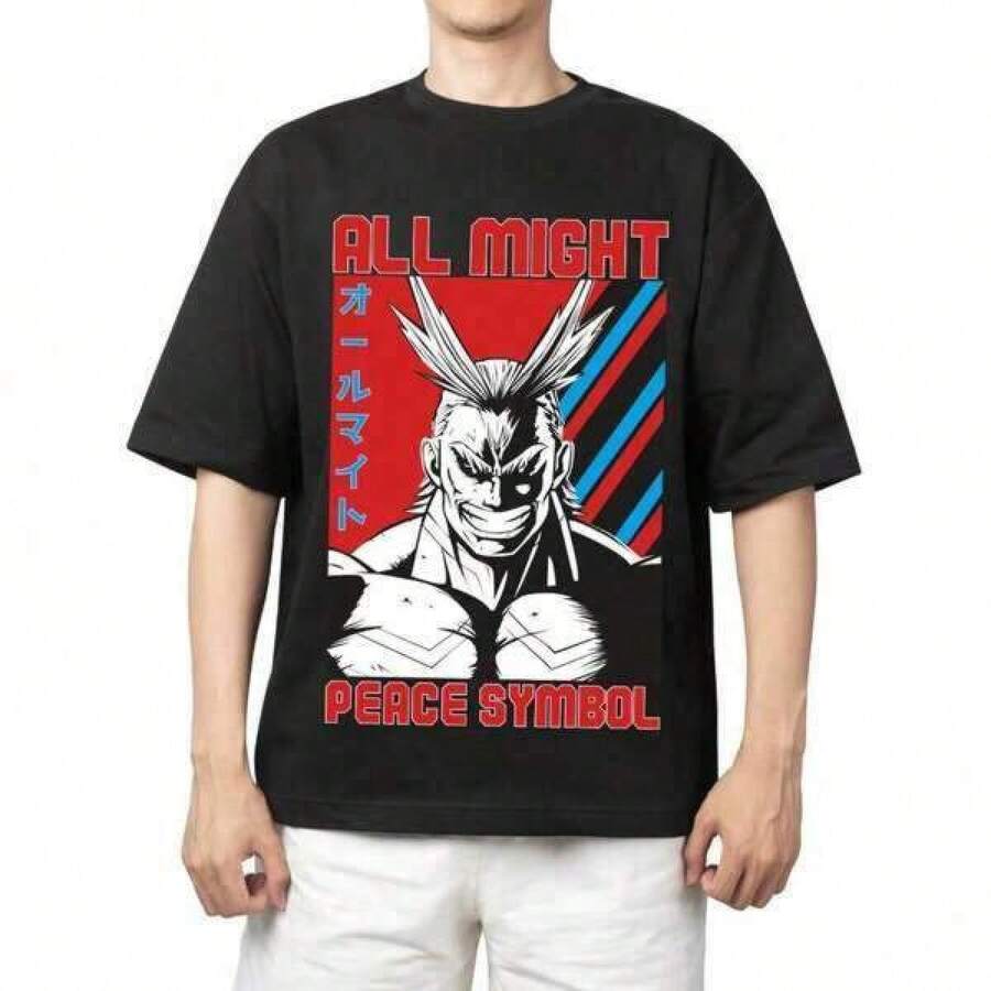 Men Outdoor Tees & Tanks - Black - View 1