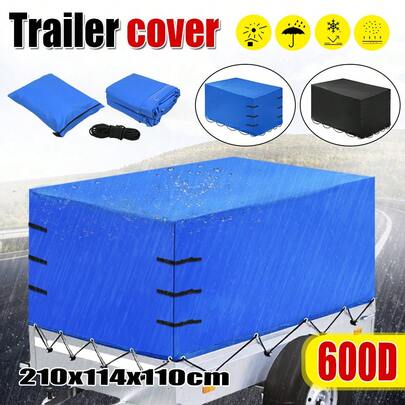 600D Hochplane für Stema PKW Anhänger Plane Abdeckplane F750 DBL 750 850
