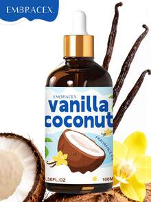 EMBRACEX. 100ml Vanilla Coconut Essential Oil, With Dropper, Suitable For Making Candles, Diffusers, And Daily Use - Vanilla Coconut - View 7