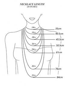 1 件时尚简约百搭圆形亚克力串珠项链，适合女士，适合节日和日常佩戴 - 串珠項鍊 - 查看 11