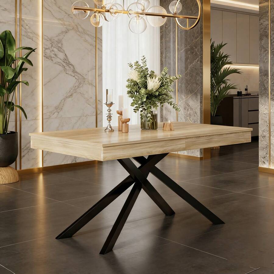 Dining Tables - Oak + MDF - View 1