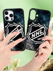 Classic  Shield Case Pattern Fashionable Men's And Women's Large Hole Anti Fall Phone Case Phone Case For IPhone 17/17PRO/17AIR/17PROMAX/16E/16/16PRO/16PLUS/16PROMAX/15/15PLUS/15PRO/15PROMAX/14/14PLUS/14PRO/14PROMAX/13/13PRO/13PROMAX/12/11( Internet Celebrity's Birthday Gift, Easter Gift, Valentine's Day Gift For Friends, Girlfriends, Boyfriends, Family) - Black - View 8