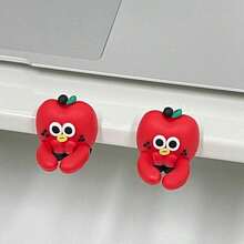 2 piezas Organizador de cables lindo, dispositivo de almacenamiento y fijación sin costuras para el escritorio, clips para cables de carga de teléfono sin taladro - esencial para la escuela, regalo perfecto para el Día de San Valentín - Conjuntos - Ver 11