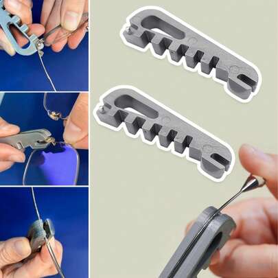 Eyeglasses And Fashion Glasses Repair Tools - Sturdy Frame And Temples Adjustment Device With Nose Pad Bender, Portable Home/Eye Care - Suitable For Glasses Repair, Temple Bending, Nose Pad Adjustment
