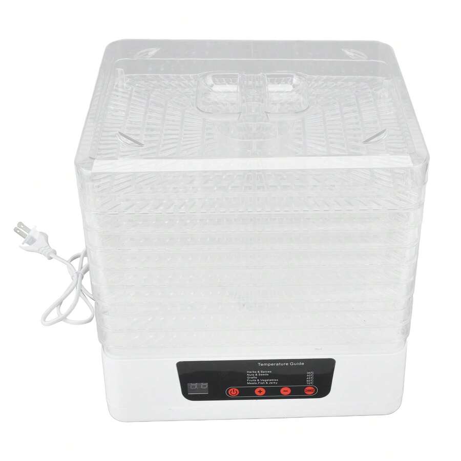 Deshidratador De Alimentos Para Frutas 8 Bandejas 350w 110v - Tipo de Enchufe A USA (110-127V) - Ver 1