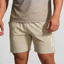 5条/套 男士健身短裤，夏季休闲运动短裤，轻便速干训练短裤，适合户外、街头、旅行，简约百搭男士短裤 - 彩色 - 查看 4